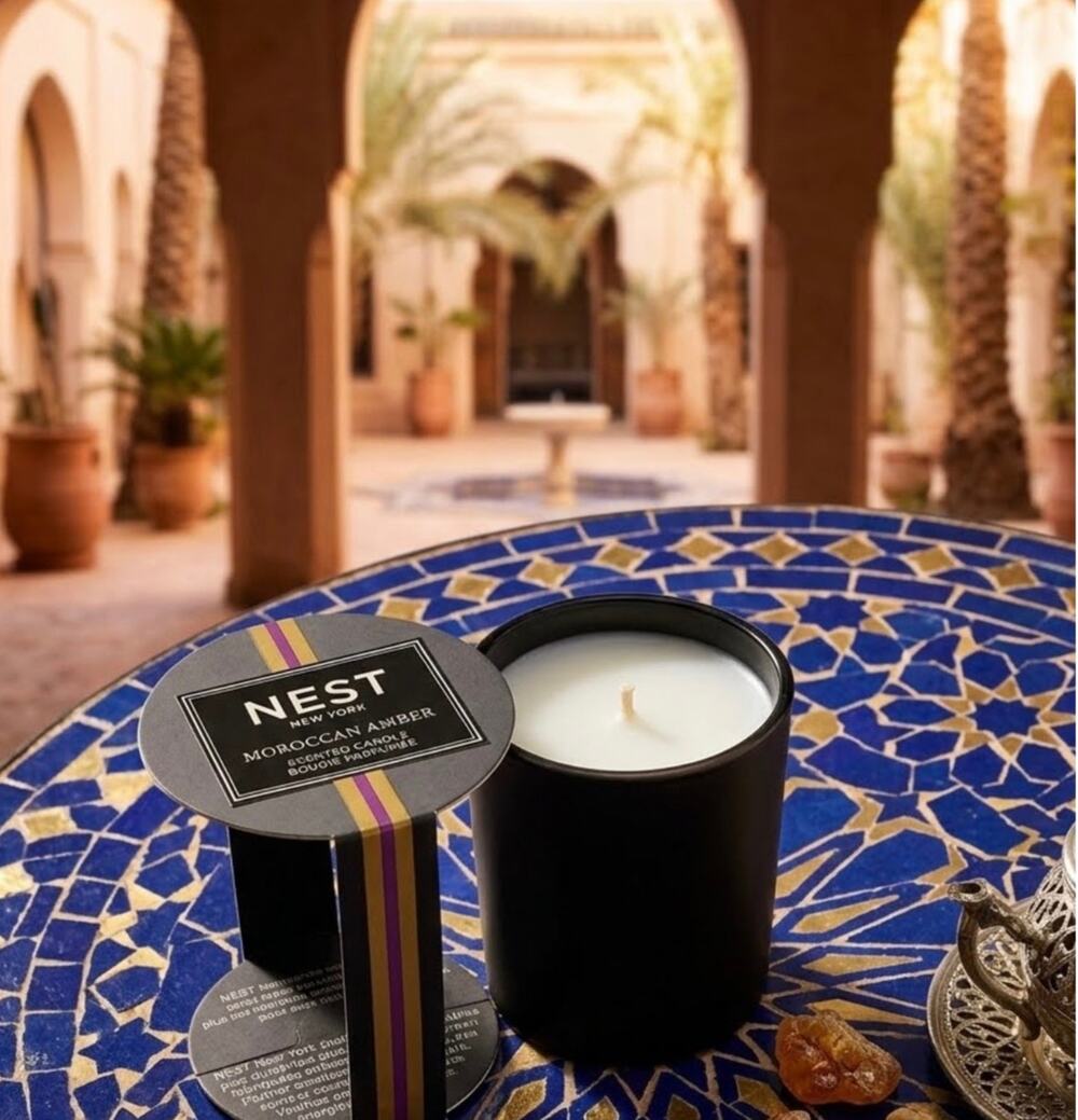 NEST New York MOROCCAN AMBER Scented Candle - 0.95 oz - NEW